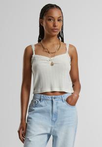 Топ Karl Kani Top, Off White/White