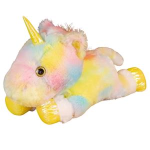 Волшебный лежачий радужный звездный единорог, кукла плюшевая с сердечками для девочек, высота 40см/55см/60см Bobby Bear