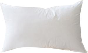 Oxtxuzdm Подушка с наполнителем из пуха и полиэстера Multicolor