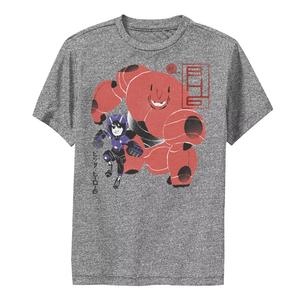 Футболка с графическим рисунком Disney's Big Hero 6 для мальчиков 8–20 лет с изображением дуэта Хиро Disney