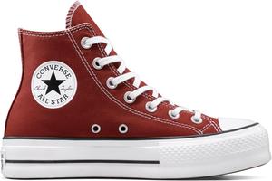 Женские высокие кеды Converse Chuck Taylor All Star Lift с платформой, белый/черный