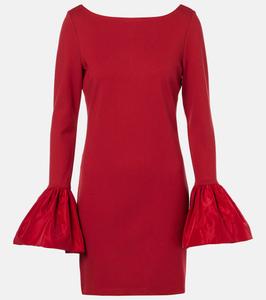 Мини-платье Hawthorne с оборками Staud, Rouge