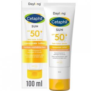 Солнцезащитный липосомальный лосьон для загара SPF 50+ 100 мл Cetaphil