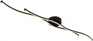 Потолочный светодиодный светильник, опаловый/черный, степень защиты IP20 Novel, опал/черный