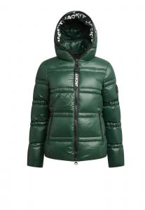 Куртка для активного отдыха JACK1T  R4D Tramline Puffer Racer Lux, темно-зеленый