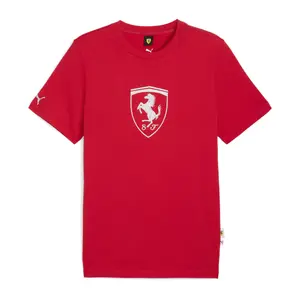 Футболка Ferrari Sportswear Tonal Shield Унисекс Puma, красный