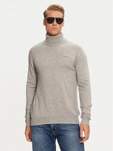 Свитер с высоким воротником обычного кроя Guess, серый