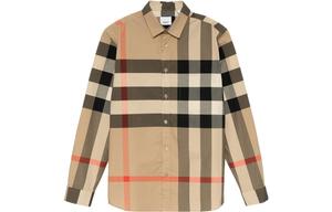 Мужская рубашка Burberry, бежевый