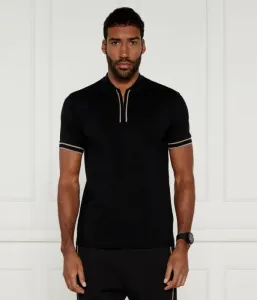 Поло Парик regular fit Boss Green, черный