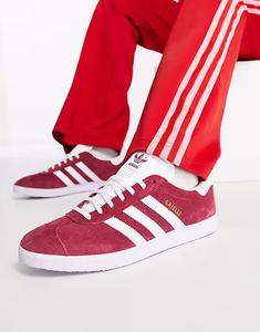 Кроссовки Gazelle в студенческом бордовом цвете Adidas Originals