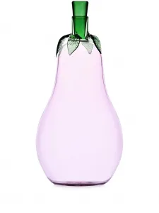 Стеклянная бутылка Vegetables (11 x 21.5 см) Ichendorf Milano, розовый