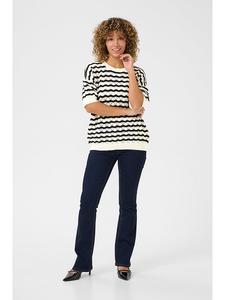 Cream Свитер кремового/черного цвета