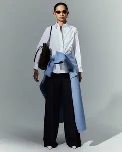 Рубашка с нагрудником пике Sfera, белый