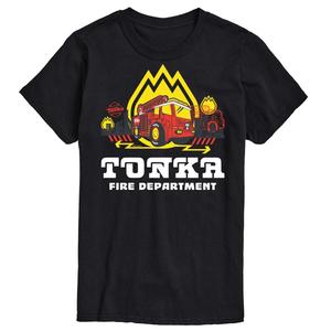 Футболка с рисунком Big & Tall Fire Department Tonka