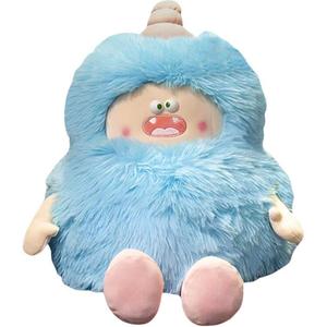 XTHOT Уродливо-милая плюшевая кукла эльф с длинными волосами и красными глазами, высота 40см/55см