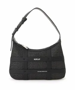 (W) Сумка-мессенджер из рафии