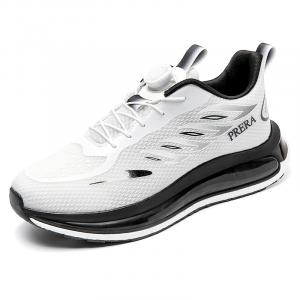 Кроссовки для бега с низким верхом, амортизирующие, износостойкие, легкие, дышащие, нескользящие, унисекс BIANSULONG, White Blue