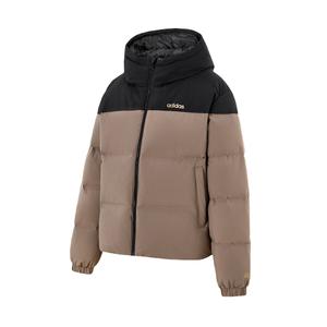 Adidas Коричневая пуховая куртка для женщин, Brown