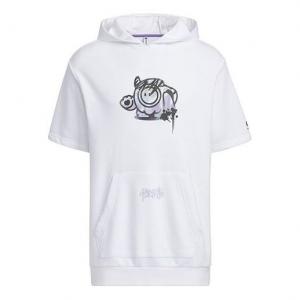 Толстовка с капюшоном neo hoodie Adidas, белый