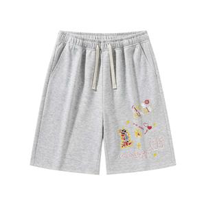 Повседневные шорты Unisex Moderate HUANQIU, светло-серый