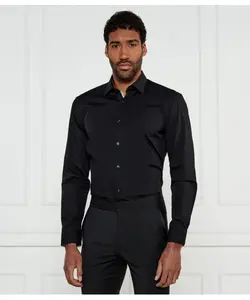 Рубашка Koey Slim fit Hugo, черный
