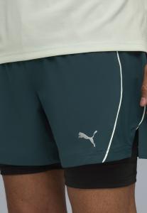 Спортивные шорты Puma M RUN VELOCITY 2IN1, Green Terrain/Green