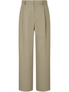 Брюки со складками Studio Tomboy, нейтральный