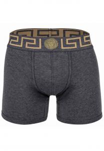Боксеры-Шорты - би-стрейч топика органический хлопок однотонные Versace, серый
