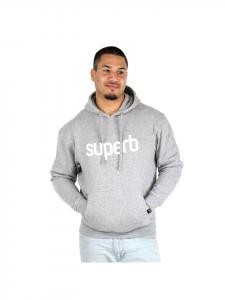 Superb Худи серого цвета