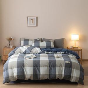 LUOLAI HOME Комплект постельного белья 4 предмета, 1.5 м: простыня 230x24 см, простыня на резинке