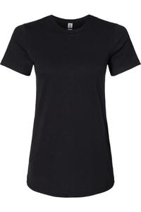 Женская футболка Gildan Softstyle CVC, черный