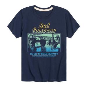 Футболка Bad Company в стиле рок-фэнтези для мальчиков 8–20 лет Licensed Character, синий