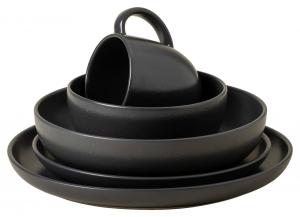 Costa Nova Набор посуды Антрацит PACIFICA 5 предметов 1 человек
