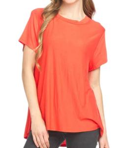 Бамбуковый топ в коралловом цвете Papillon