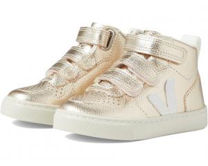 Кроссовки VEJA Kids Small V-10 Mid, цвет Platine/White 1