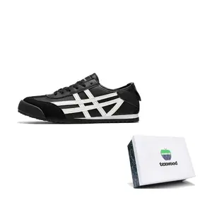 TEXWOOD Низкие повседневные кроссовки унисекс черно-белые, цвет Black White