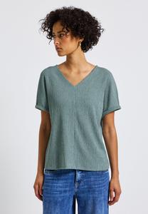 Футболка Street One STRUKTURMIX, Blau/Blue