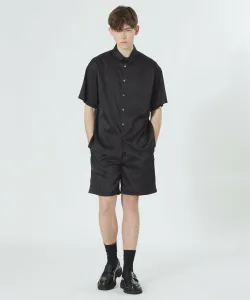 Атласные жаккардовые шорты Loveless, цвет Saxe Blue