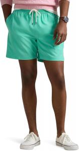 Мужские плавки-шорты POLO RALPH LAUREN Traveler Classic 5,75 дюйма, Sunset Green