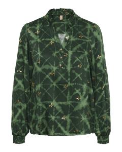 CULTURE Блузка в светло-зеленом, темно-зеленом