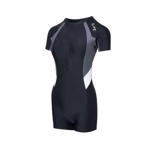 Женский цельный купальник с юбкой Li Ning, черный