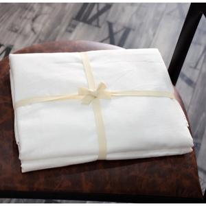 Muji Наволочка 48х74 см, белая, из чистого хлопка