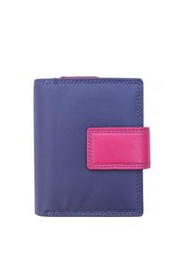 Маленькая кожаная сумочка тройного сложения 'London' PRIMEHIDE, фиолетовый