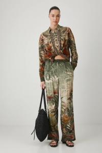 Брюки с добавлением льна Medicine, мультиколор