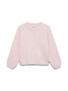Vero Moda Girl Кардиган 'VMHOPE' вязаный, розовый