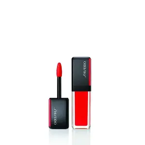 Жидкая помада с блестящим эффектом Lacquerink Lipshine Shiseido, цвет red flicker