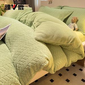 Yalu Пододеяльник 150х200 см из мягкого велюра, цвет Guolu