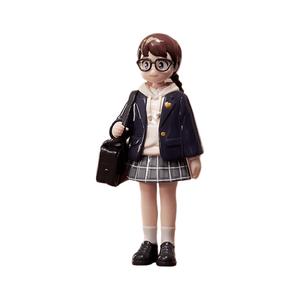 NORI Xiao No Xiao No's Morning Collection слепая коробка товар один сюрприз бокс/полный бокс 12 шт POP MART, confirmed--preppy style (open)