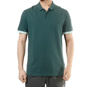 Nike Мужская рубашка поло темно-зеленого цвета