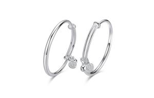 Сплавной браслет Push Pull унисекс CHIEMOT, платина